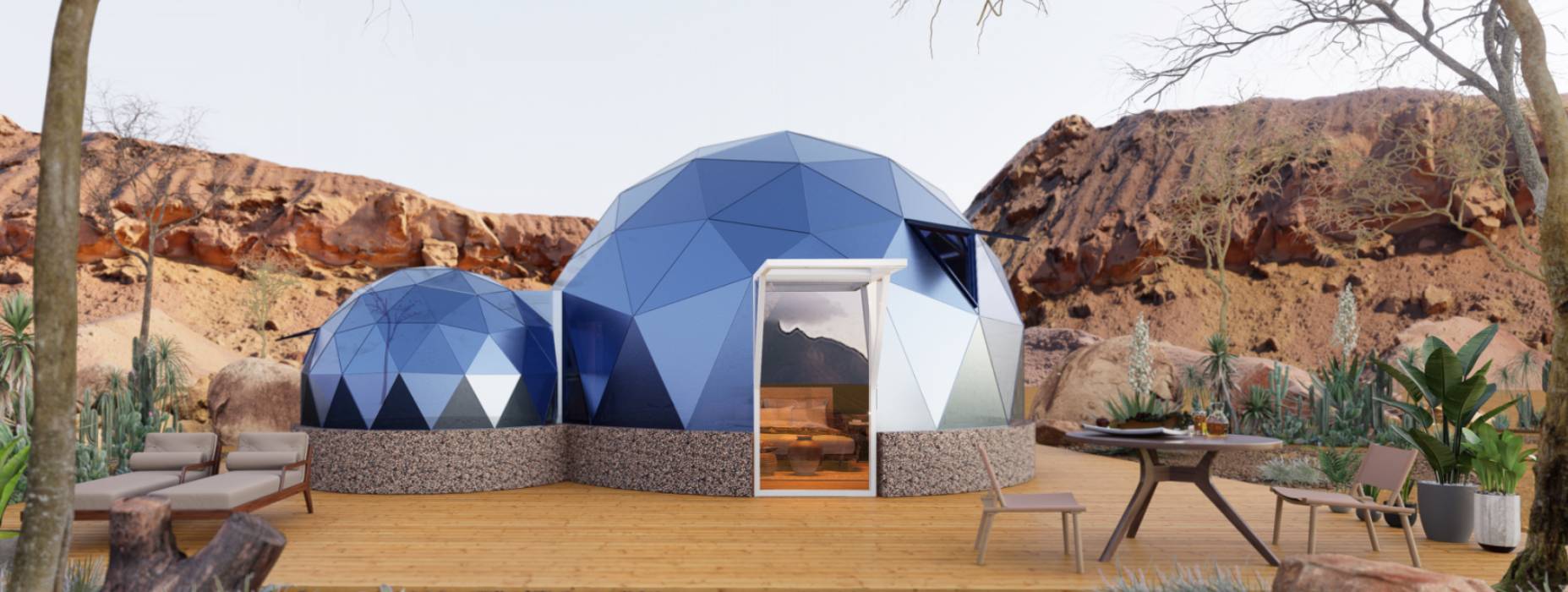 奈曼旗球形智能光伏玻璃星空房